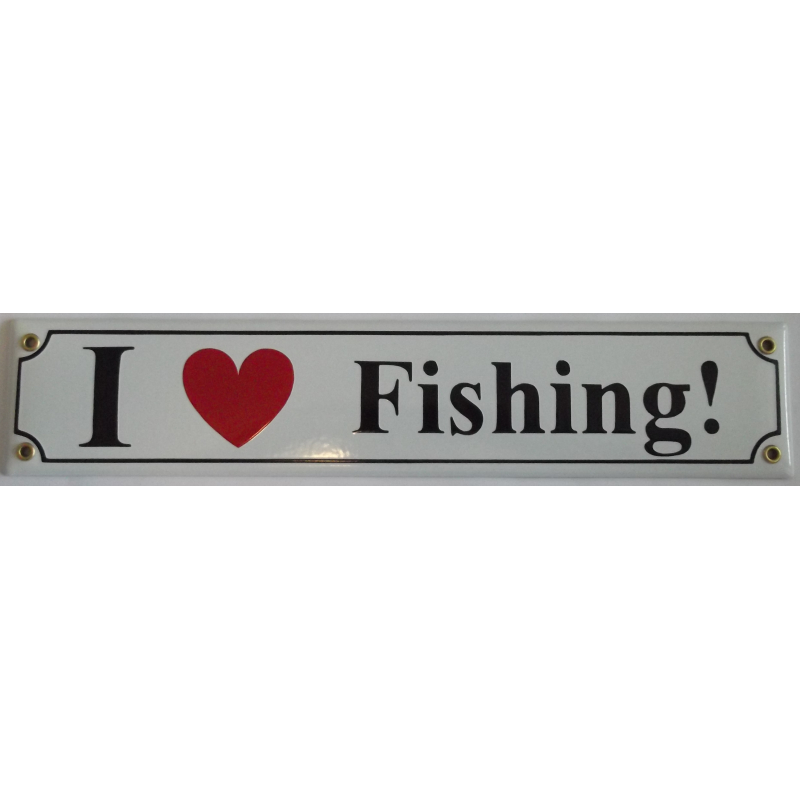 Straatnaambord I love met eigen tekst